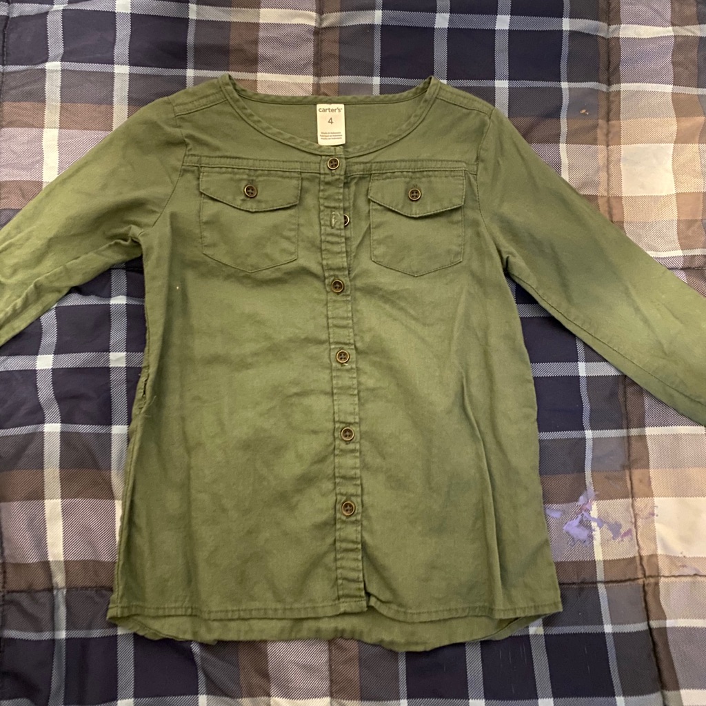 Carters Button Down Blouse